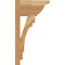 Ekena Millwork Merced Traditional Rough Sawn Outlooker, Western Red Cedar, 8"W x 14"D x 26"H OUT08X14X26MRC01RWR - alternate 2